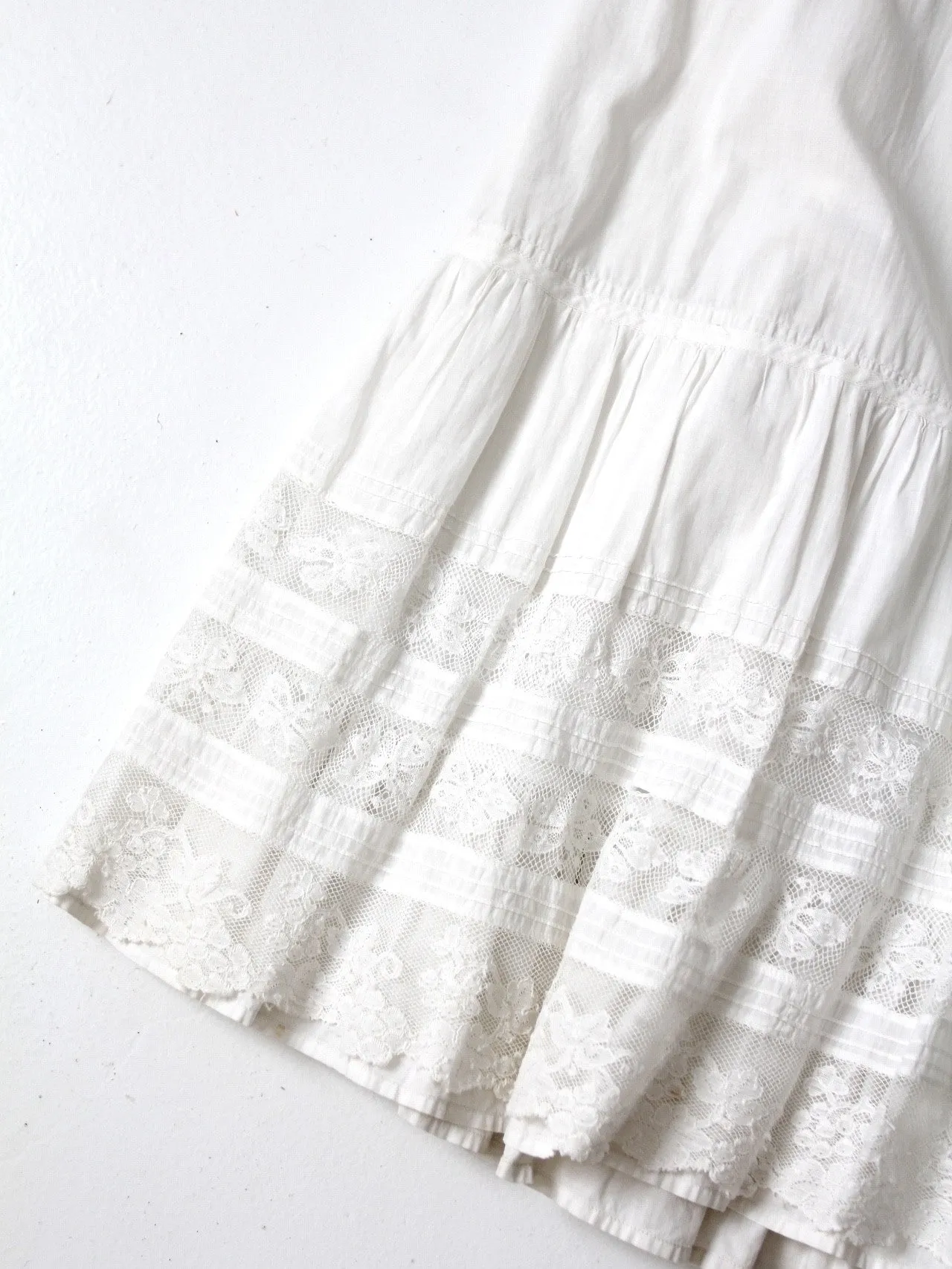 antique edwardian petticoat