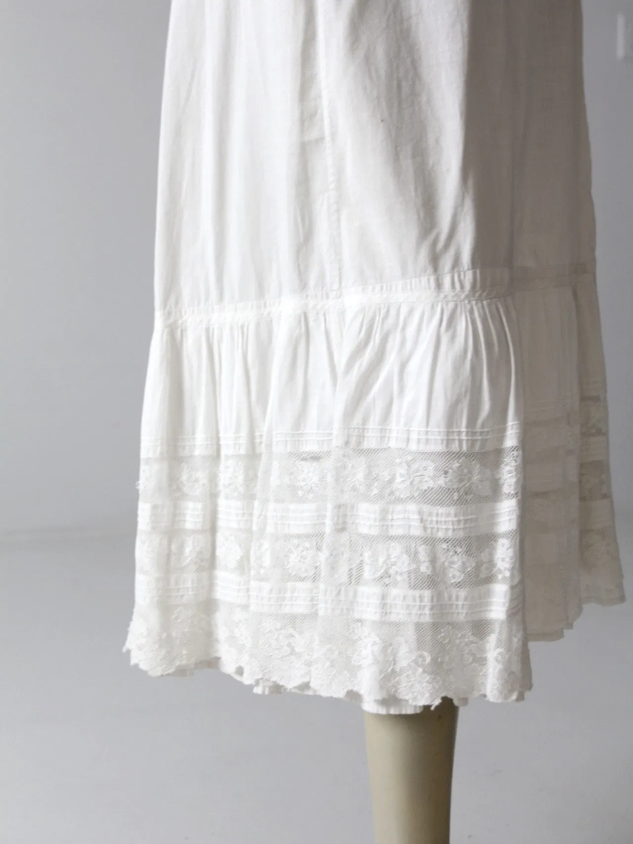 antique edwardian petticoat