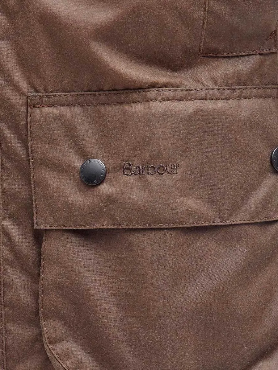 BARBOUR Beaufort Wax Jacket - Mens - Bark