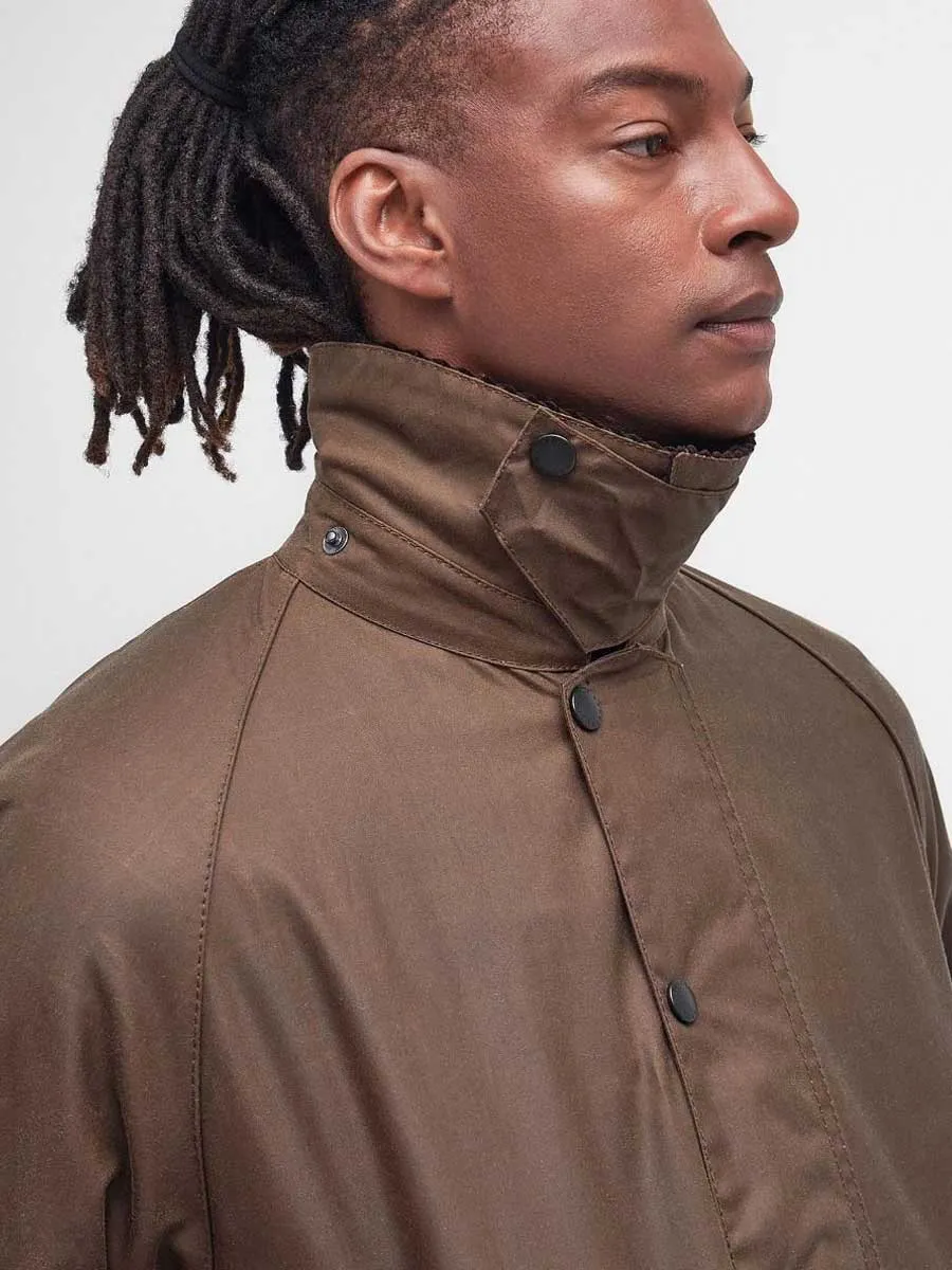 BARBOUR Beaufort Wax Jacket - Mens - Bark