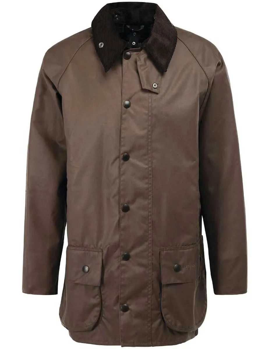 BARBOUR Beaufort Wax Jacket - Mens - Bark