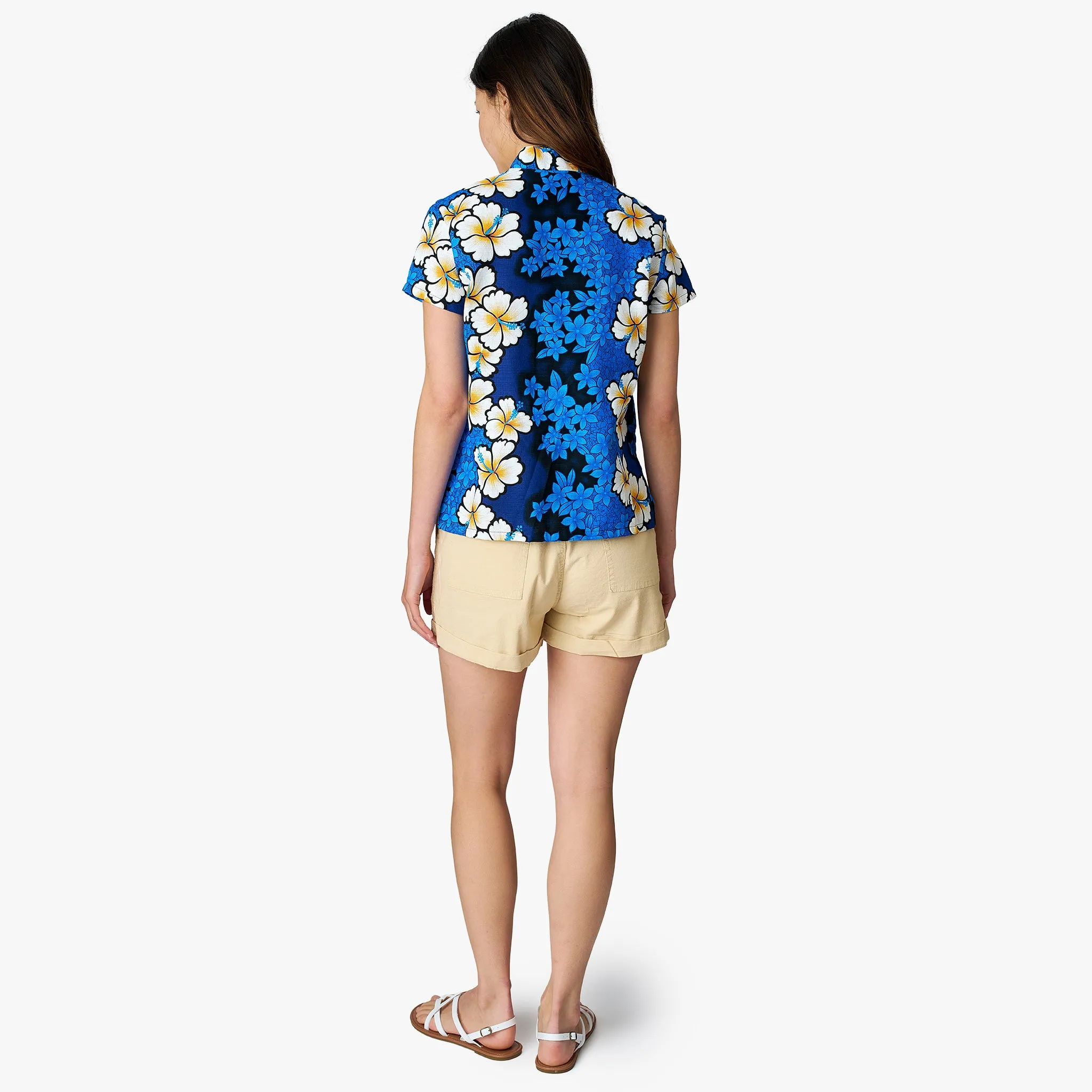 Blossoming Hibiscus Blouse