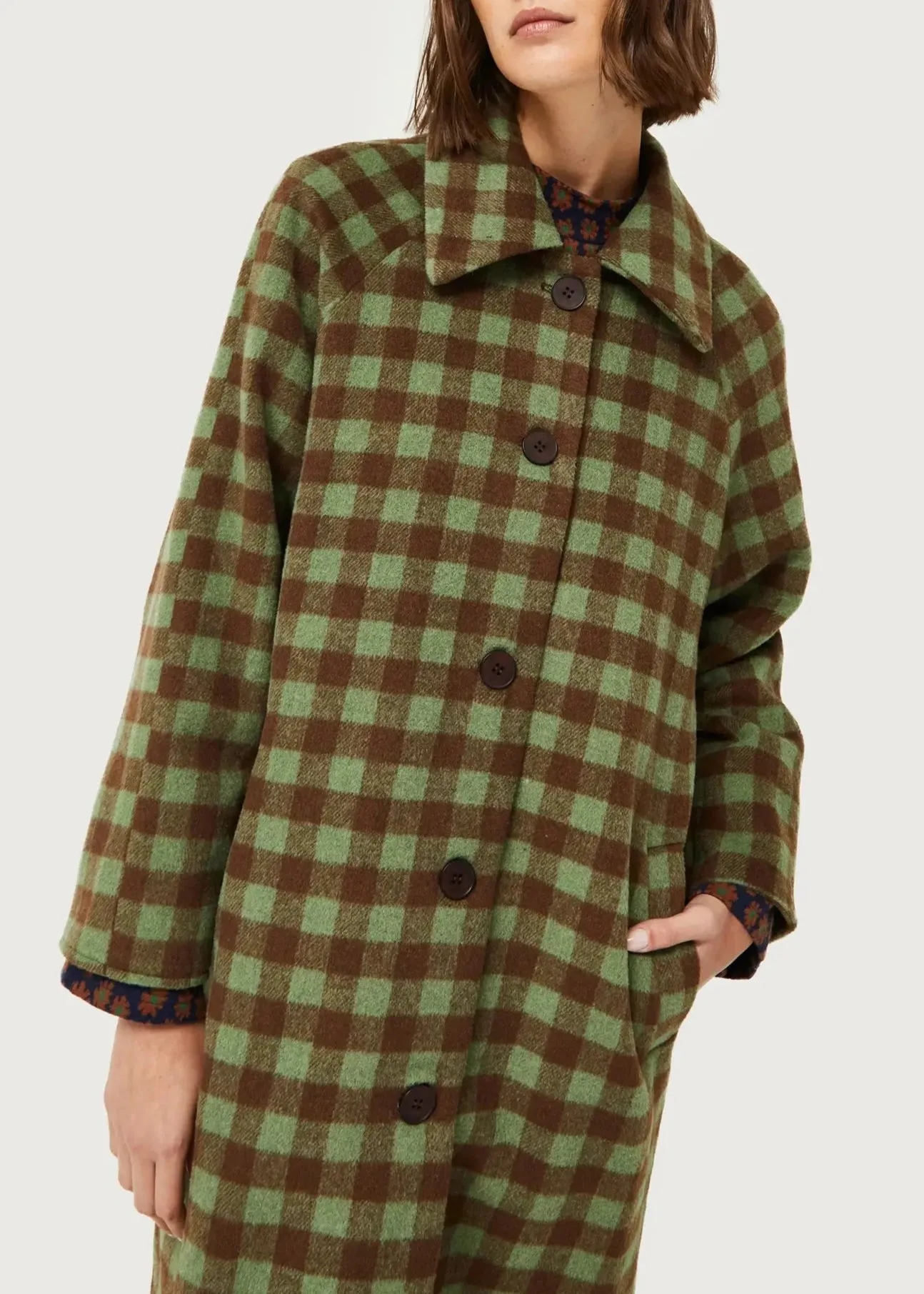 Bonnie Check Coat