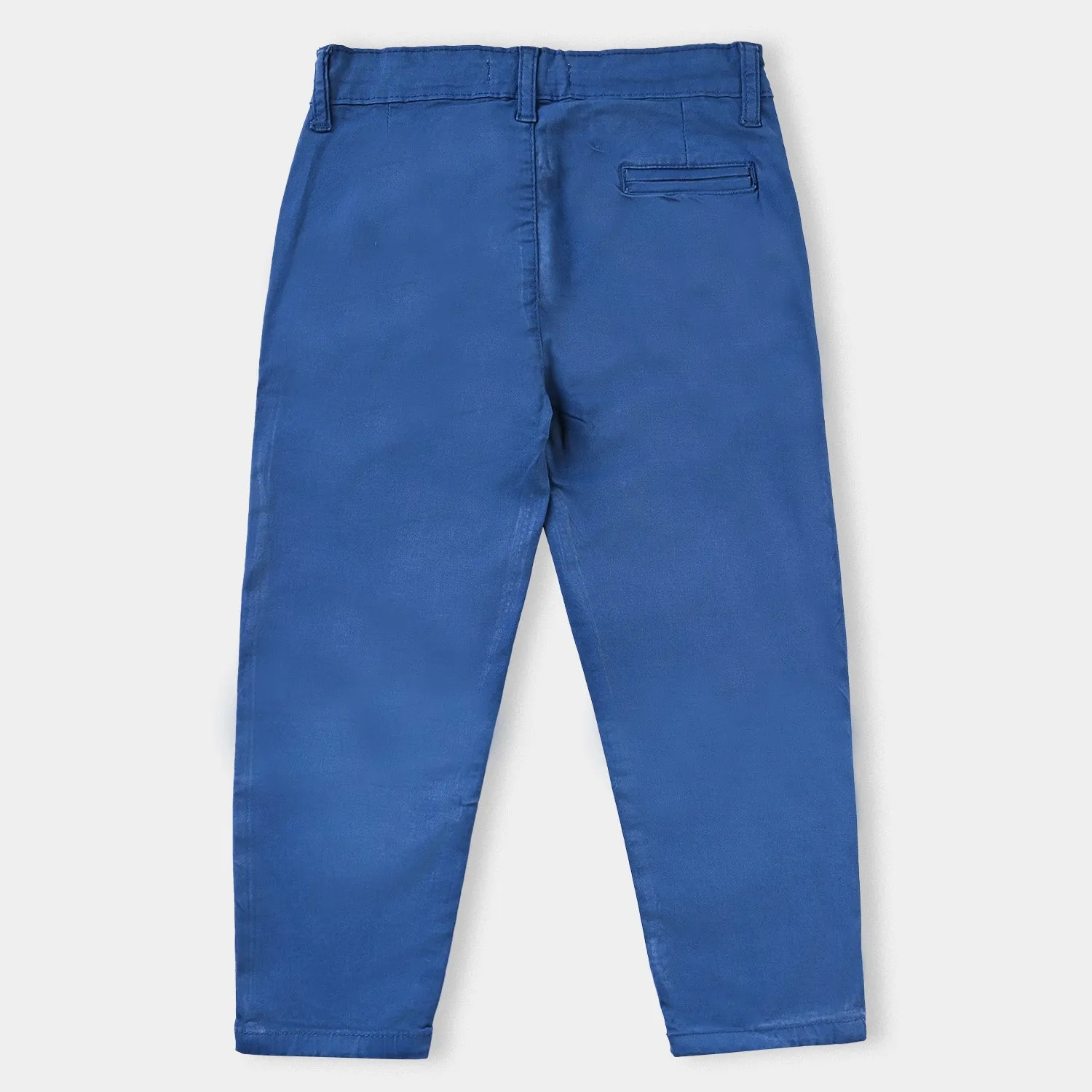 Boys Cotton Pant Solid-True Navy