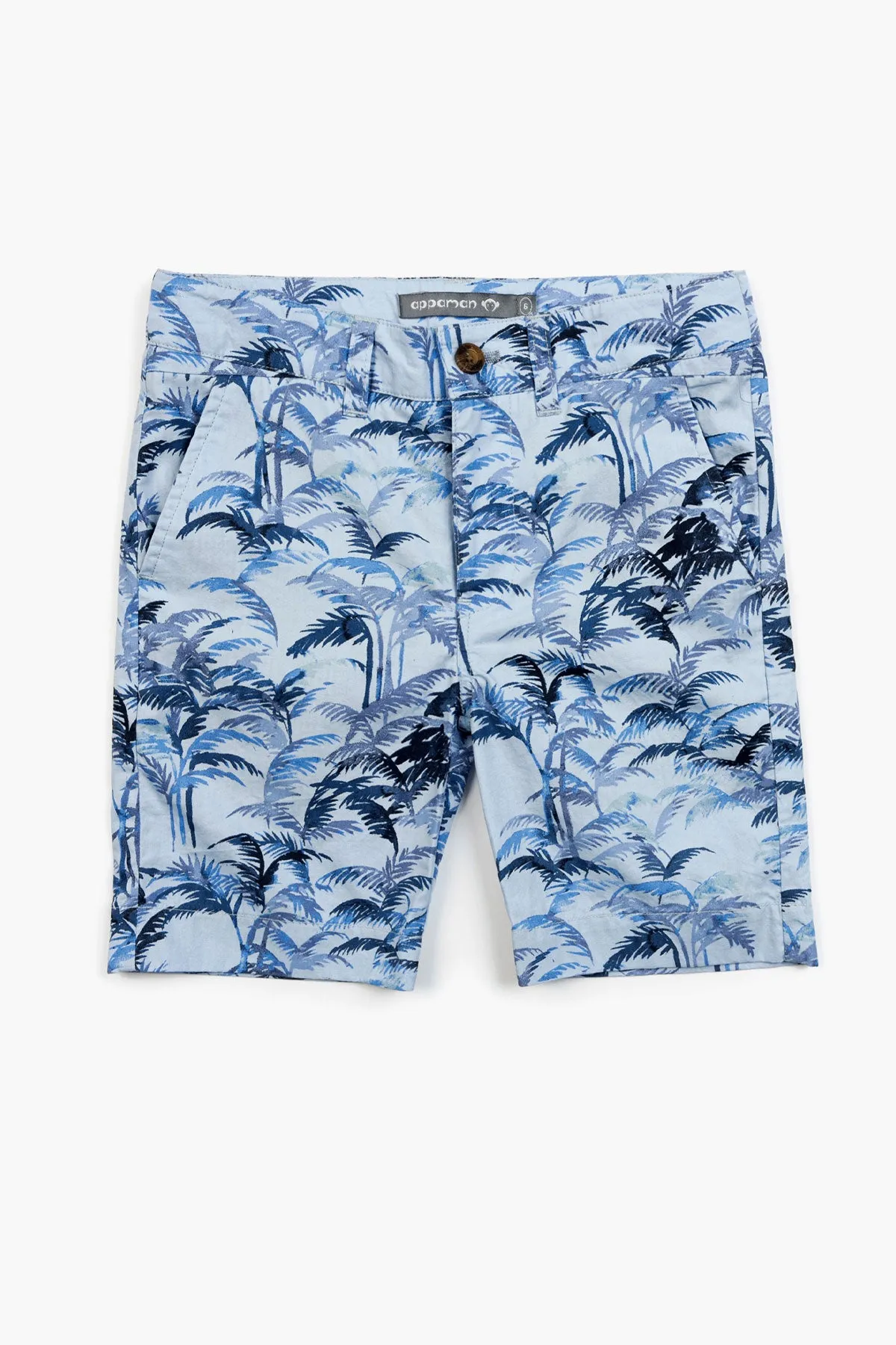 Boys Shorts Appaman Blue Palms