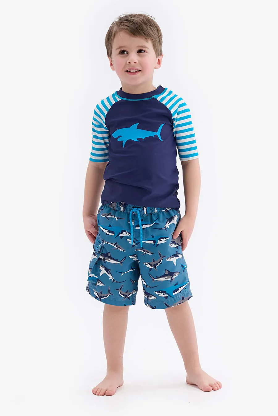 Boys Swimsuit Hatley Sneak Around Sharks