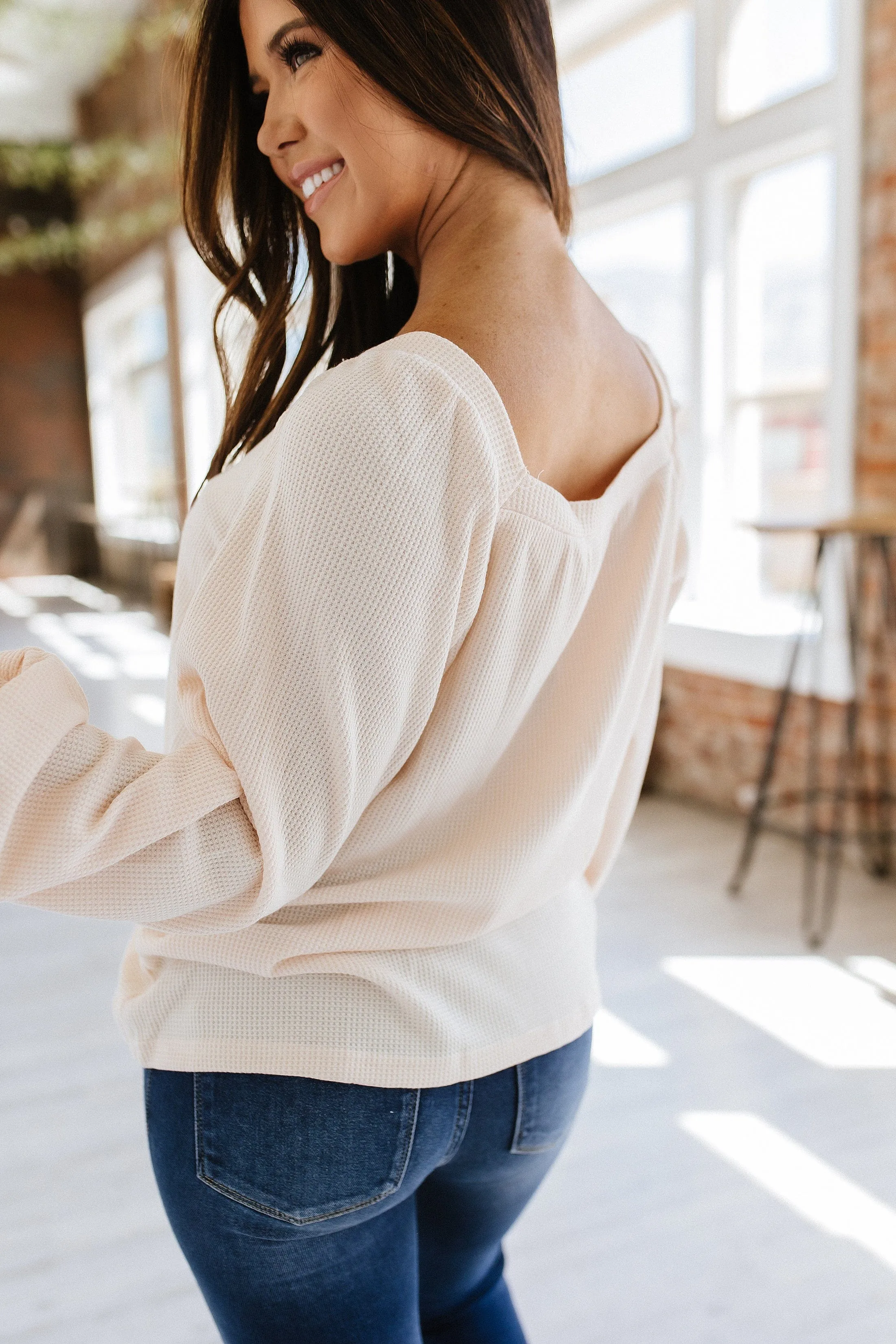 Brynleigh Waffle Knit Top | S-2XL| PRE ORDER