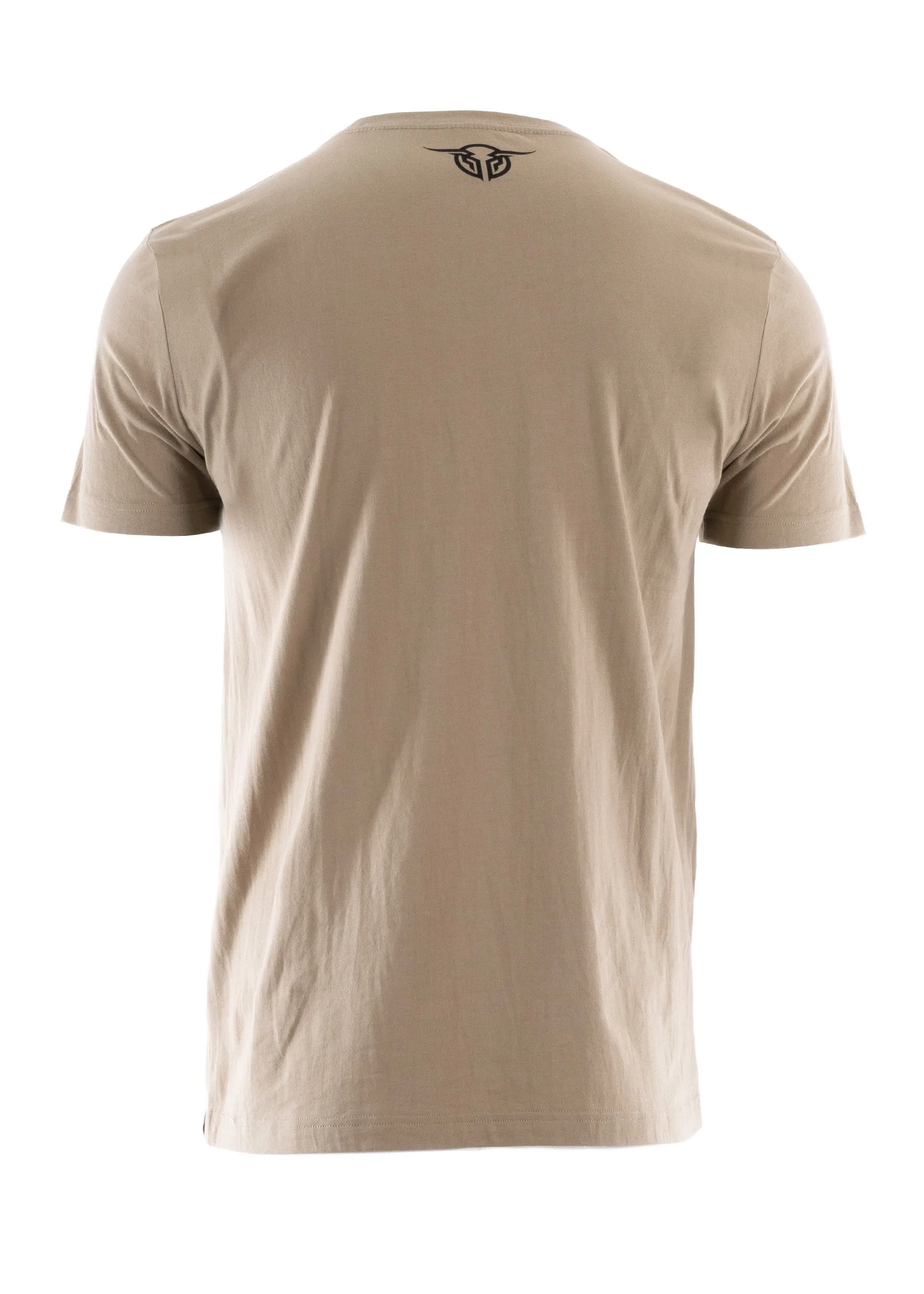 Bullzye Mens Authentic S/S Tee - Sand - BCP1503279