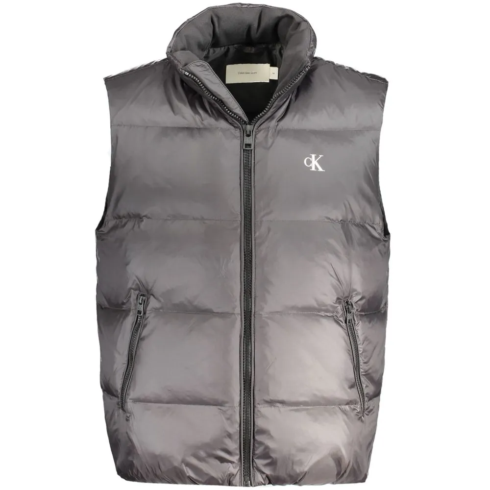 Calvin Klein Black Polyamide Jacket VEST