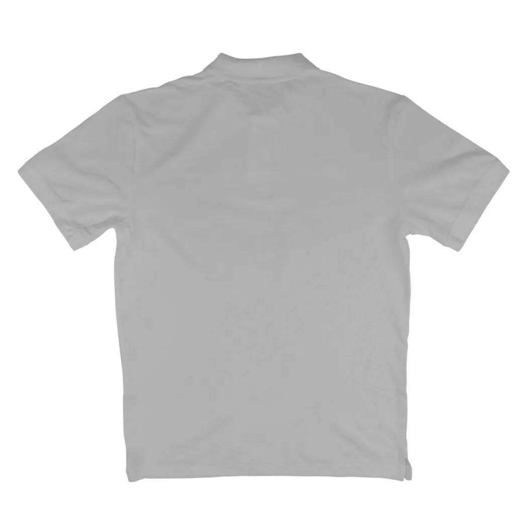 Cotton Polo T-shirt for Men in Solid Colour