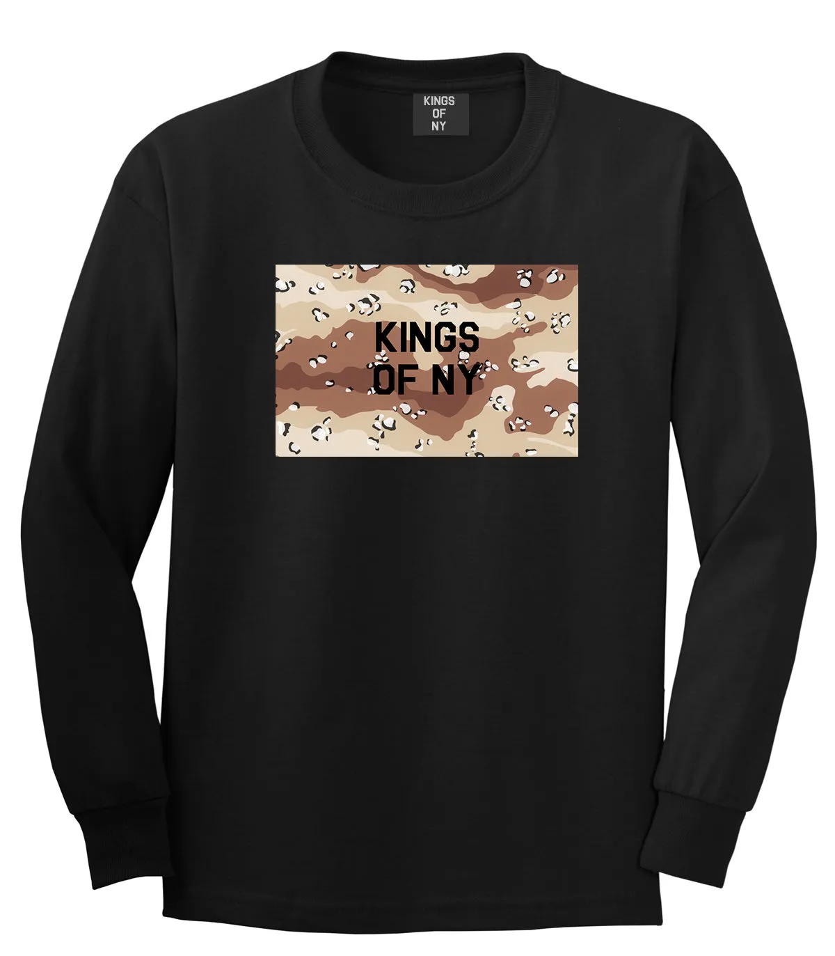 Desert Camo Army Long Sleeve T-Shirt