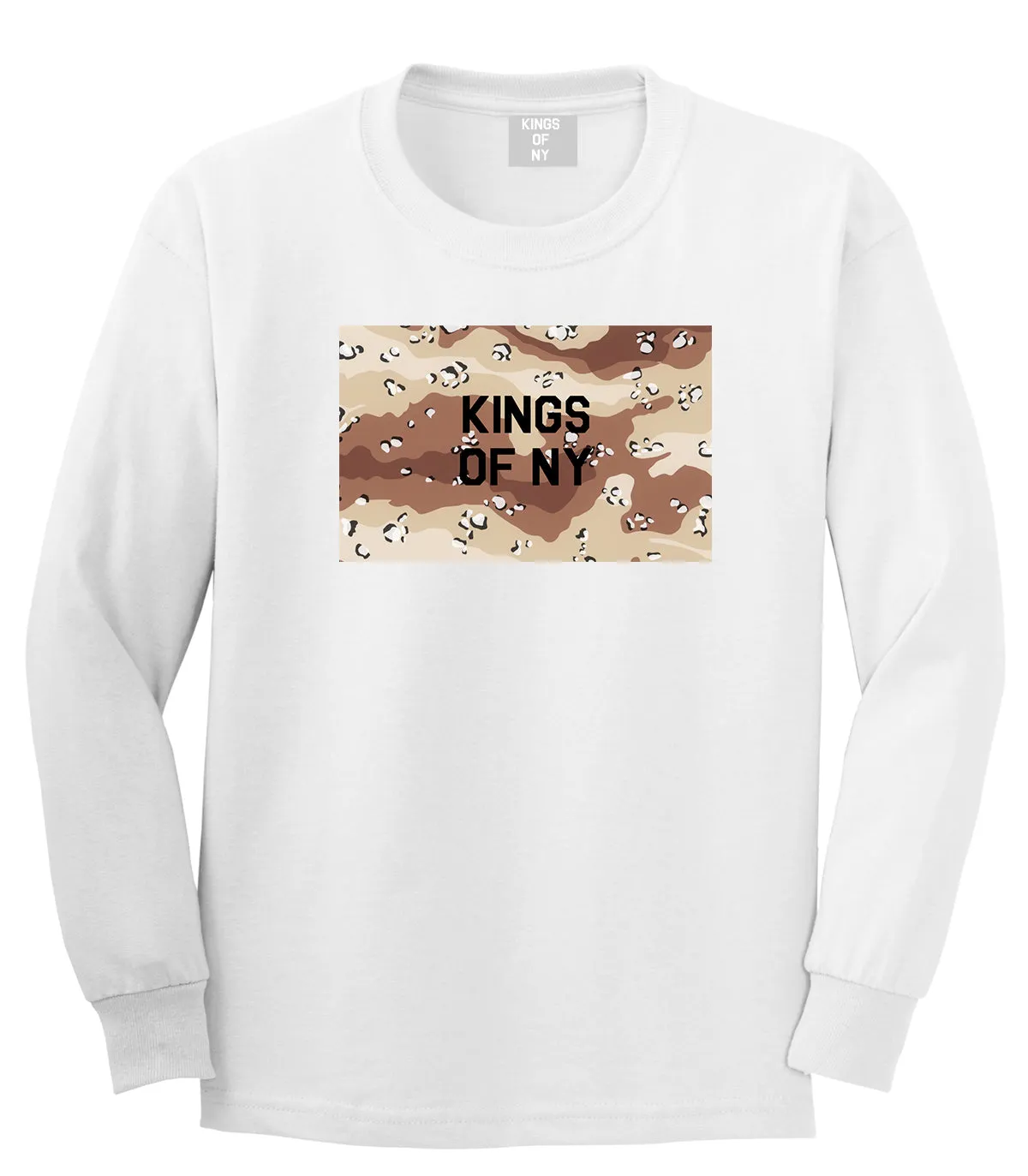 Desert Camo Army Long Sleeve T-Shirt