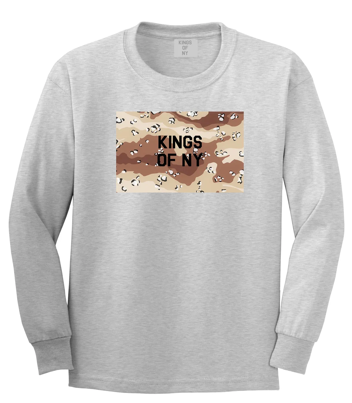 Desert Camo Army Long Sleeve T-Shirt