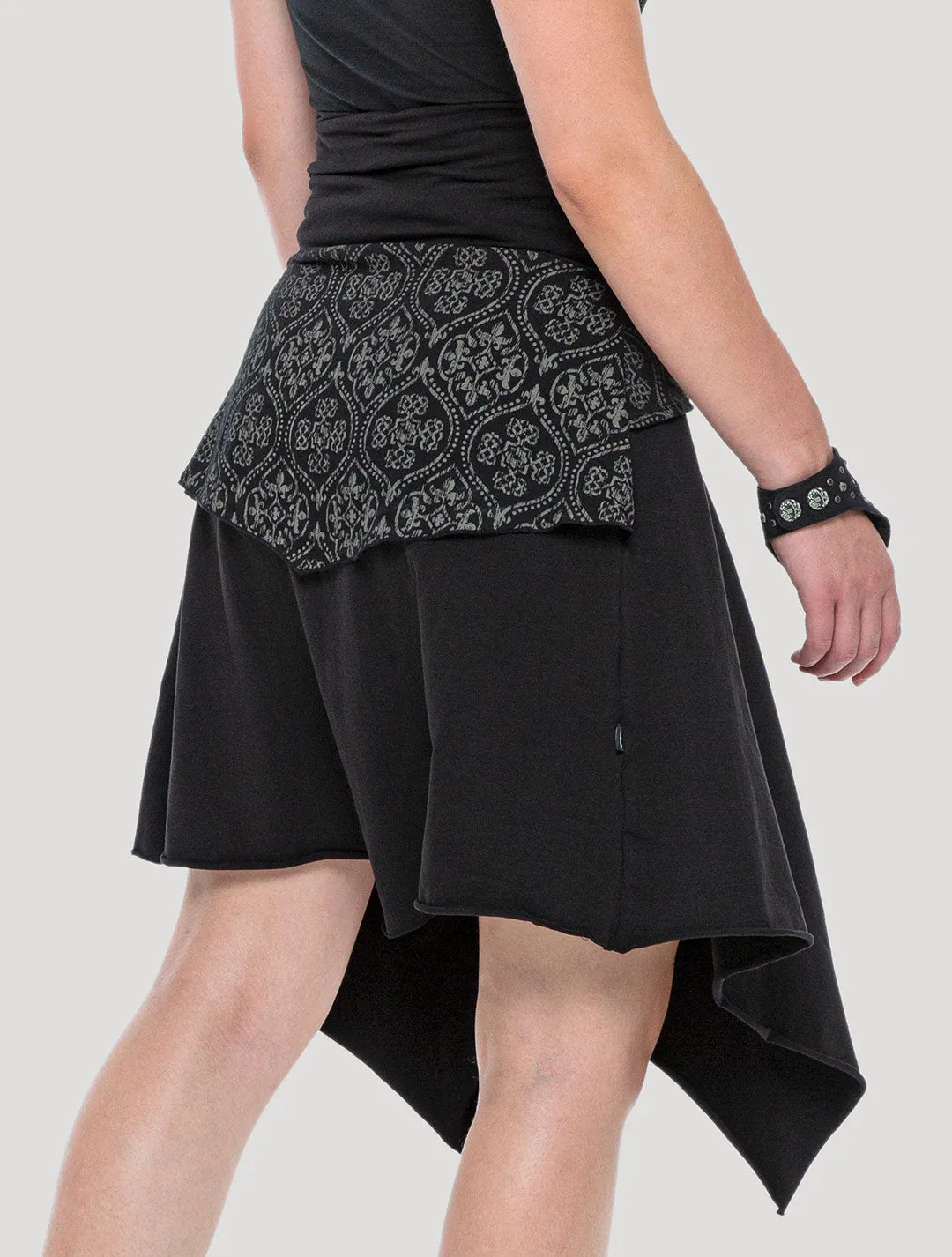 Drag Asymmetric Skirt