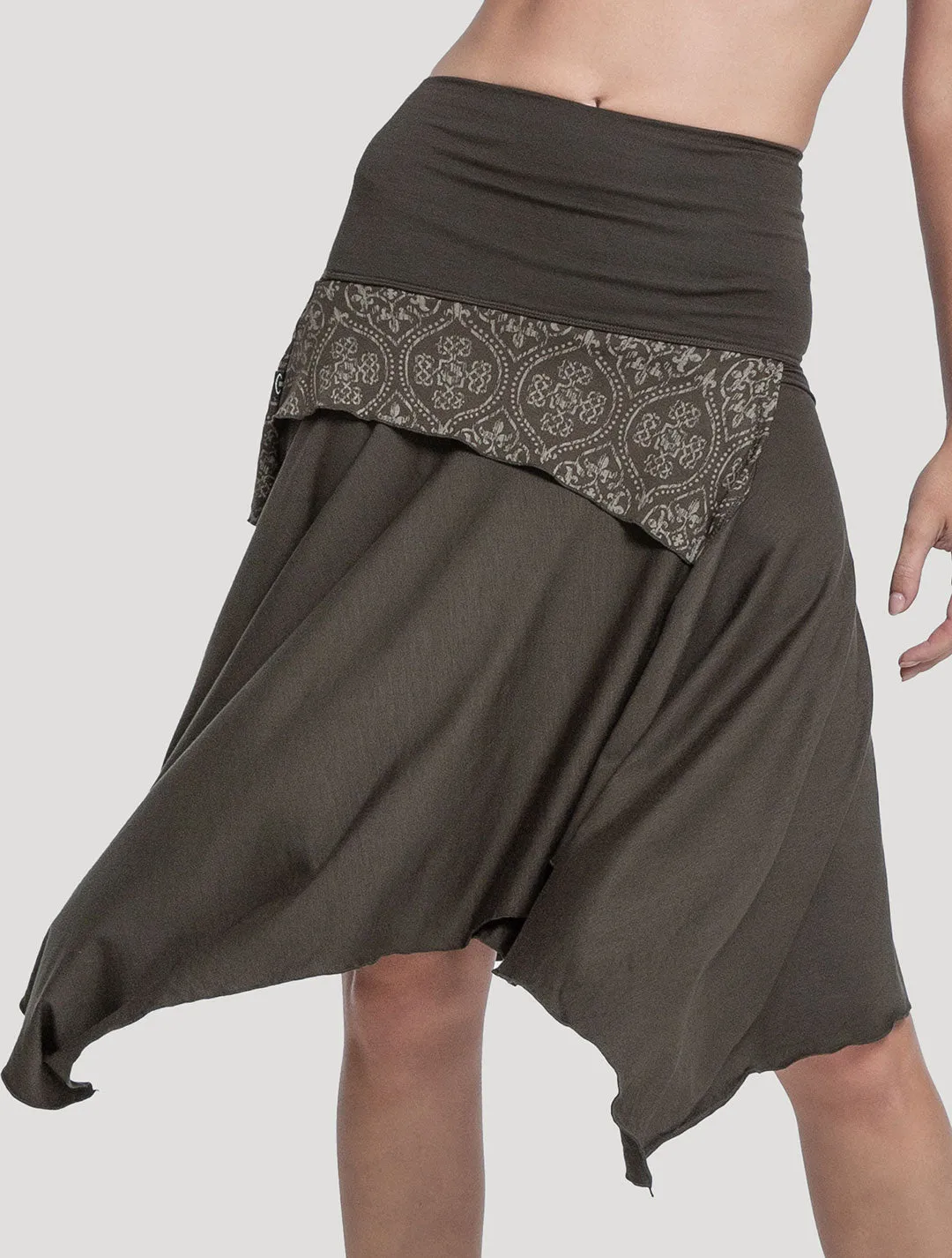 Drag Asymmetric Skirt