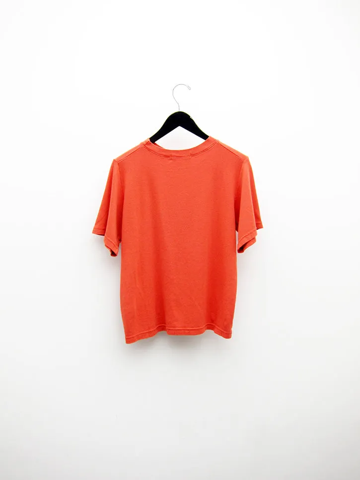 Elsewhere Color Theory Tee, Vermillion/Blue