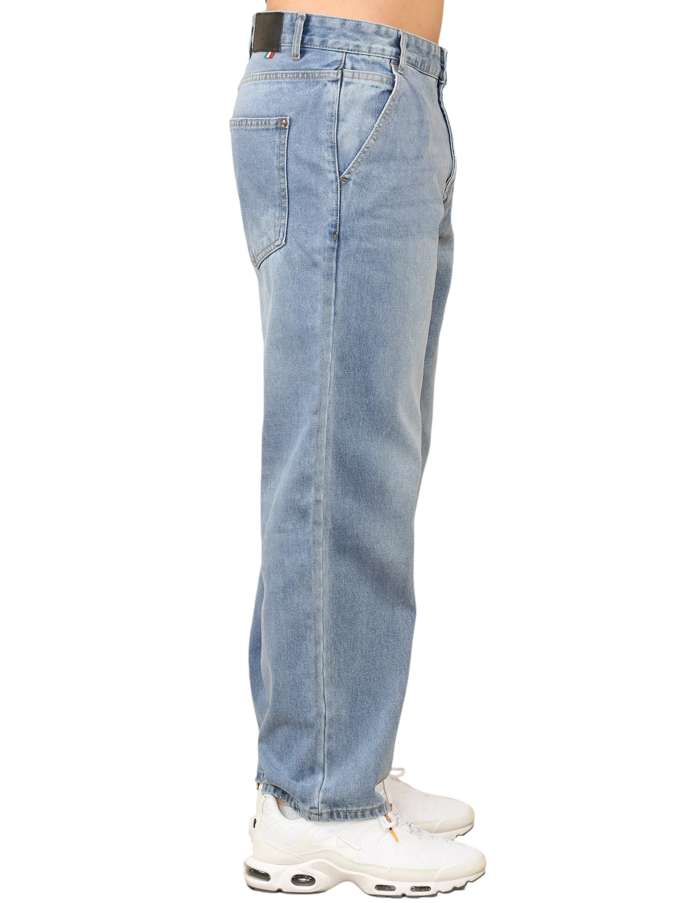 Enzo Milano | Mens Wide-Leg Jeans