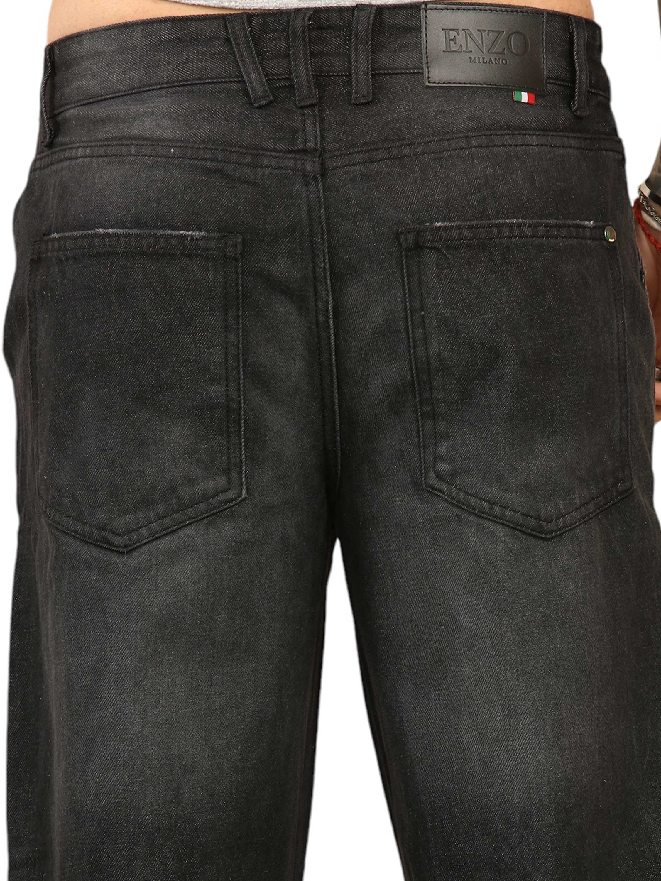 Enzo Milano | Mens Wide-Leg Jeans