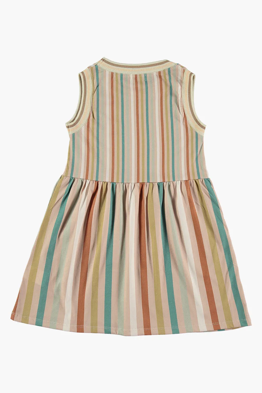 Girls Dress Coco au Lait Stripe