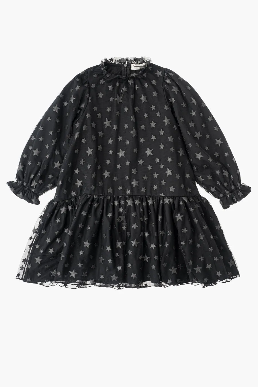 Girls Dress Tocoto Vintage Midi Stars Tulle