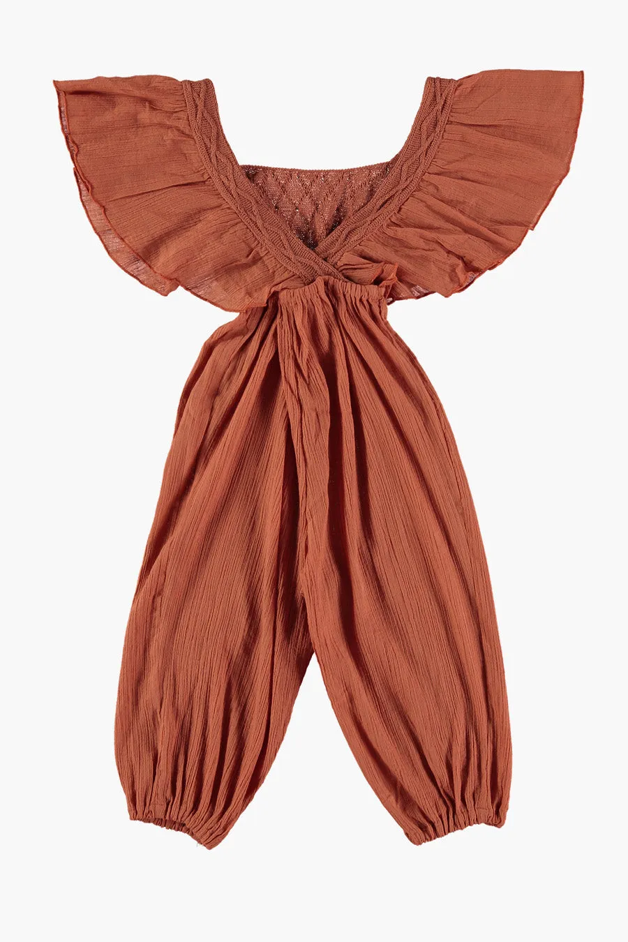 Girls Jumpsuit Coco au Lait Carnelian Butterfly