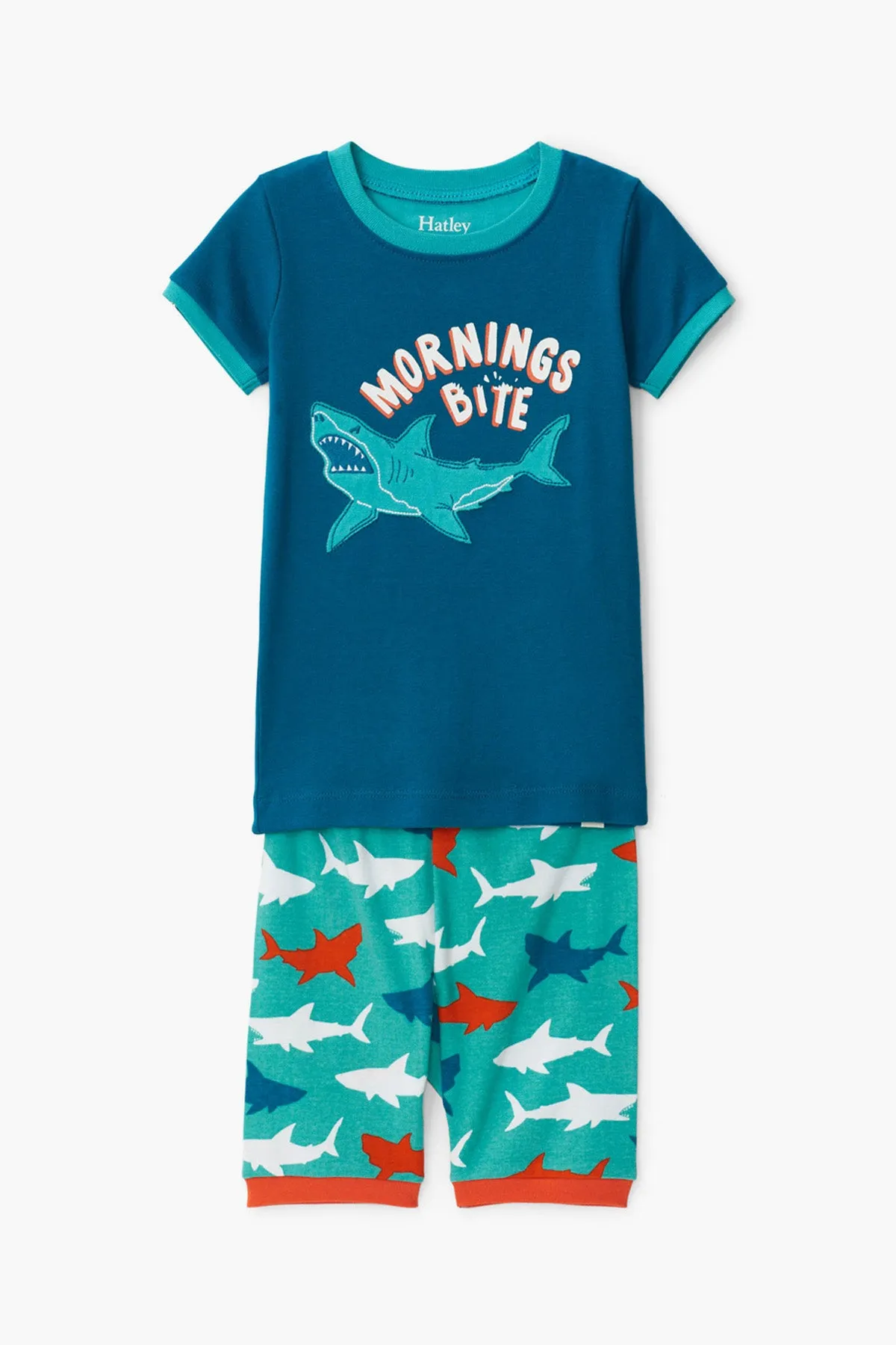 Hatley Great White Sharks Boys Pajama Set