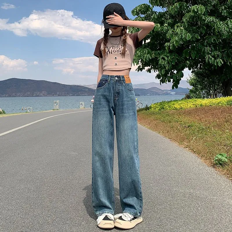 High-Waisted Simplicity Versatile Jeans