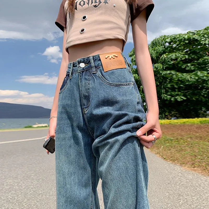 High-Waisted Simplicity Versatile Jeans