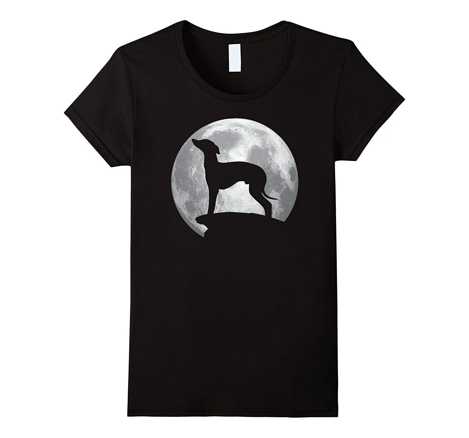 Italian Greyhound And Moon T-shirt