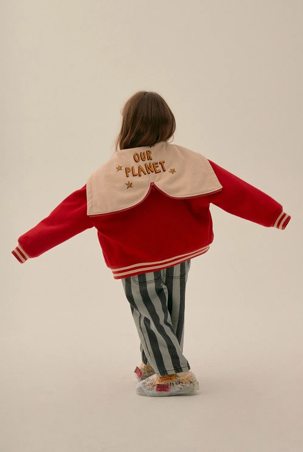 Jelly Mallow Our Planet Varsity Jacket