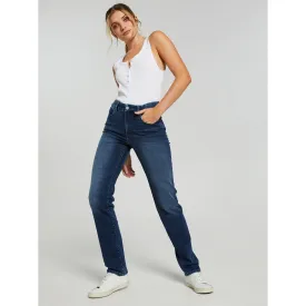 JJ High Rise Straight Jeans