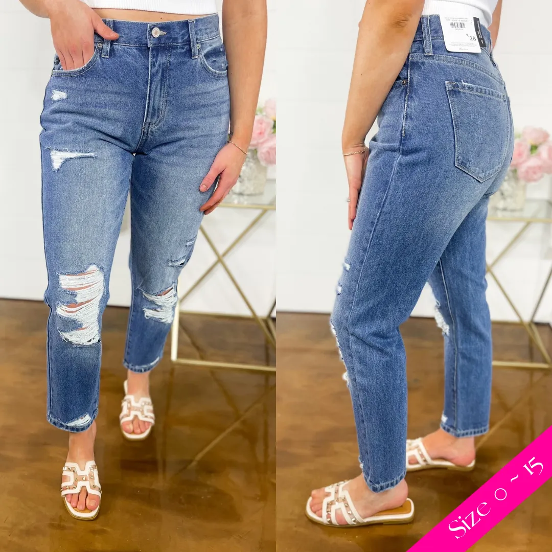 Kancan Kerrigan High Rise Mom Jeans *FINAL SALE*