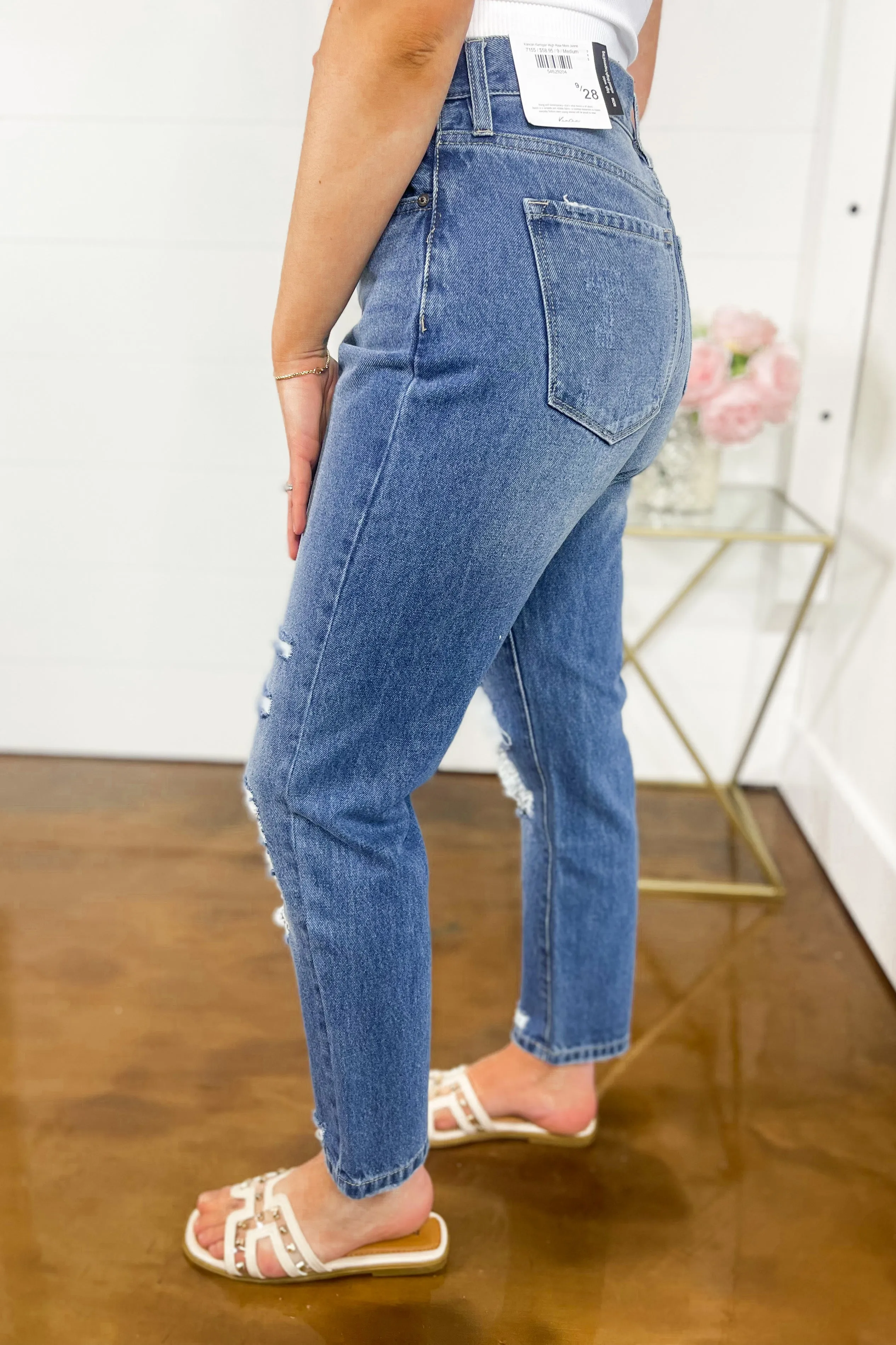 Kancan Kerrigan High Rise Mom Jeans *FINAL SALE*