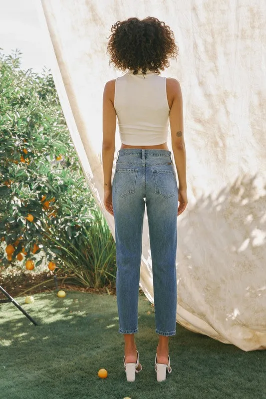 Kancan Kerrigan High Rise Mom Jeans *FINAL SALE*