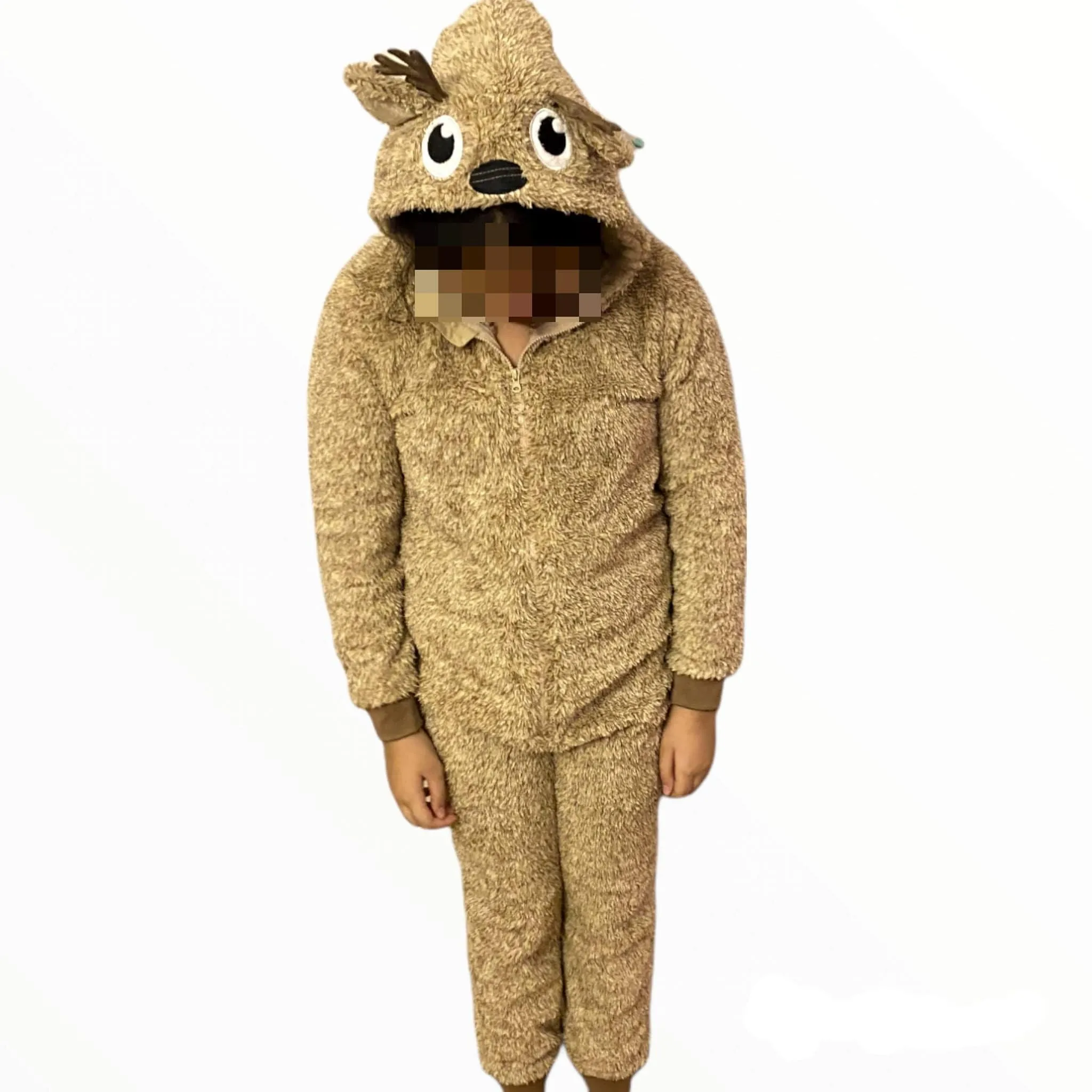 Kids Salopette (Onesie) - Brown