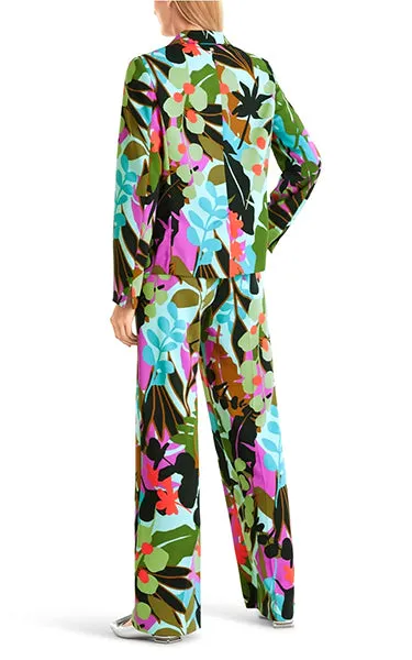 Marccain Print Floral Blazer