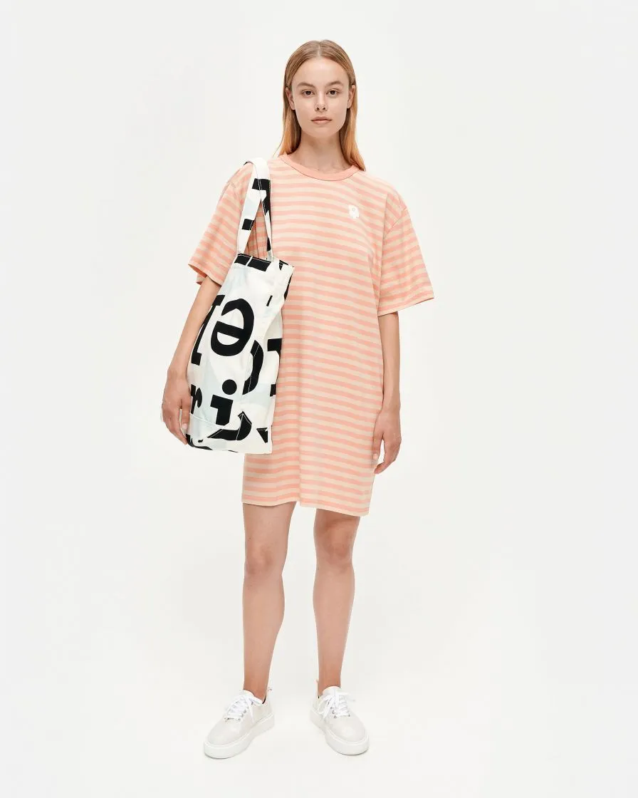 Marimekko KIOSKI Estrid Tasaraita Unikko Dress