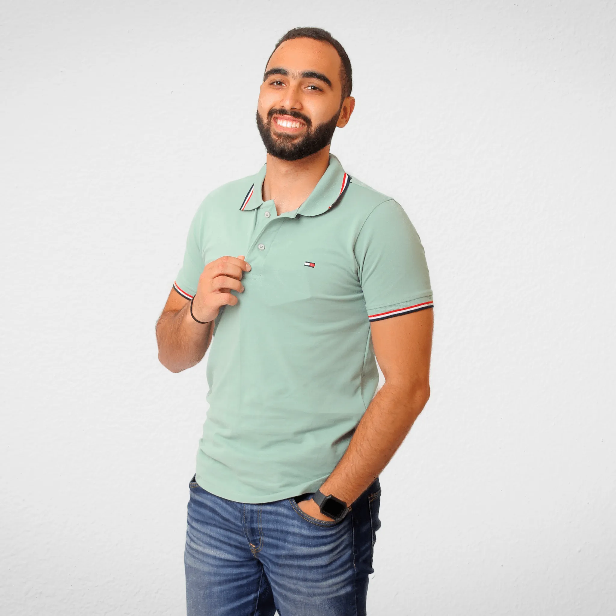 Men Polo Shirt (تصنيع) - Mint