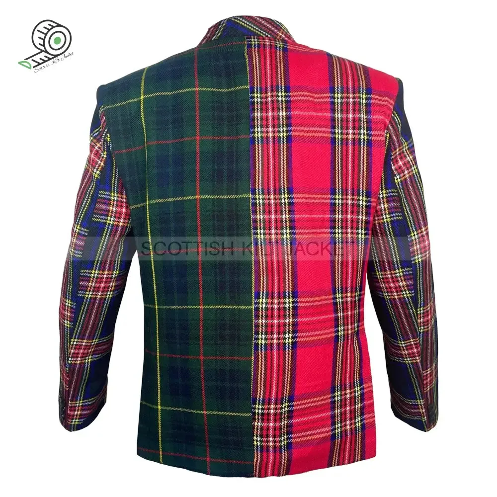 Men's Modern Plaid Tartan Jacket - Tartan Coat