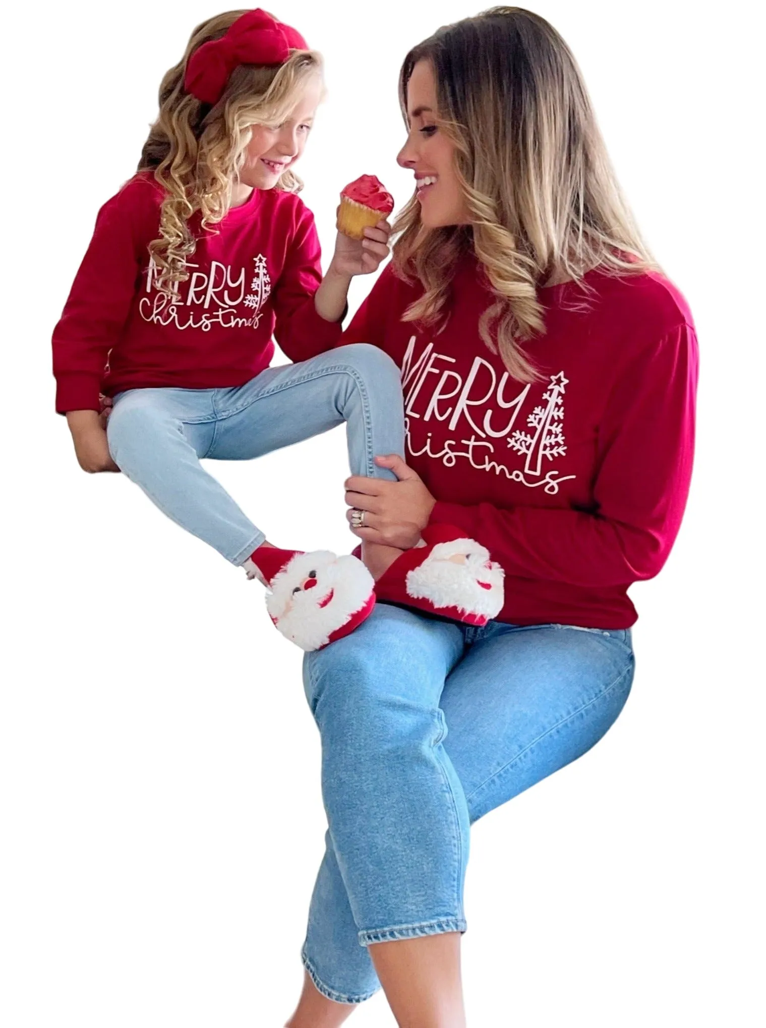 Mommy And Me Merry Christmas Top