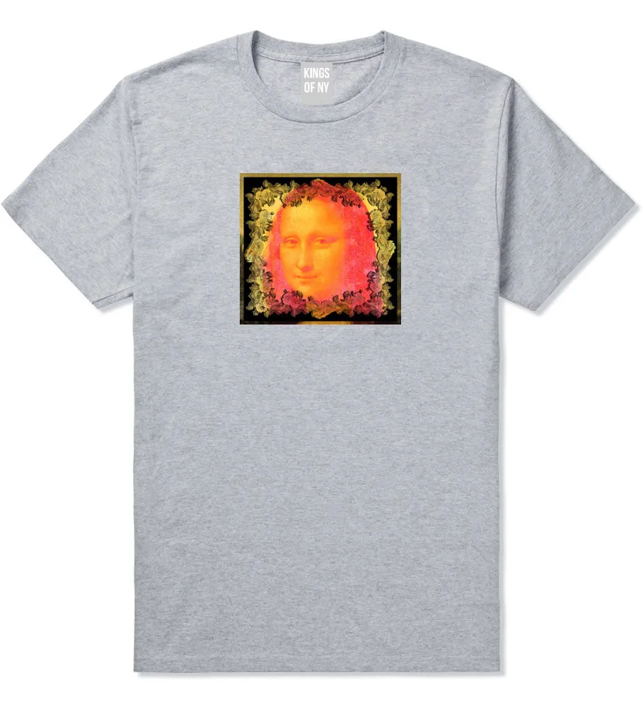 Mona Lisa Painting Art Boys Kids T-Shirt