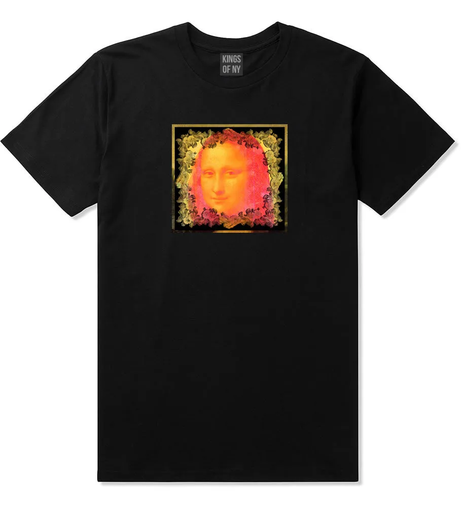 Mona Lisa Painting Art Boys Kids T-Shirt