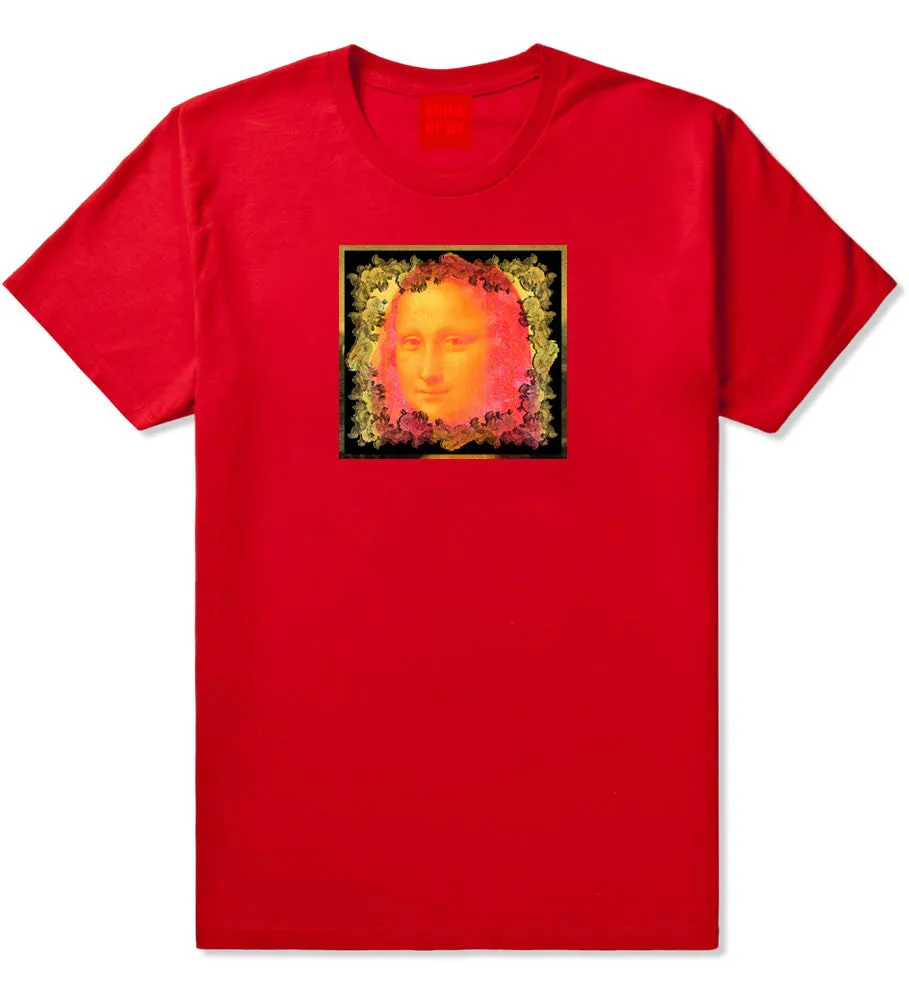 Mona Lisa Painting Art Boys Kids T-Shirt