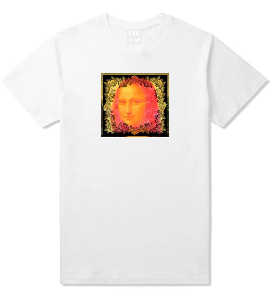 Mona Lisa Painting Art Boys Kids T-Shirt