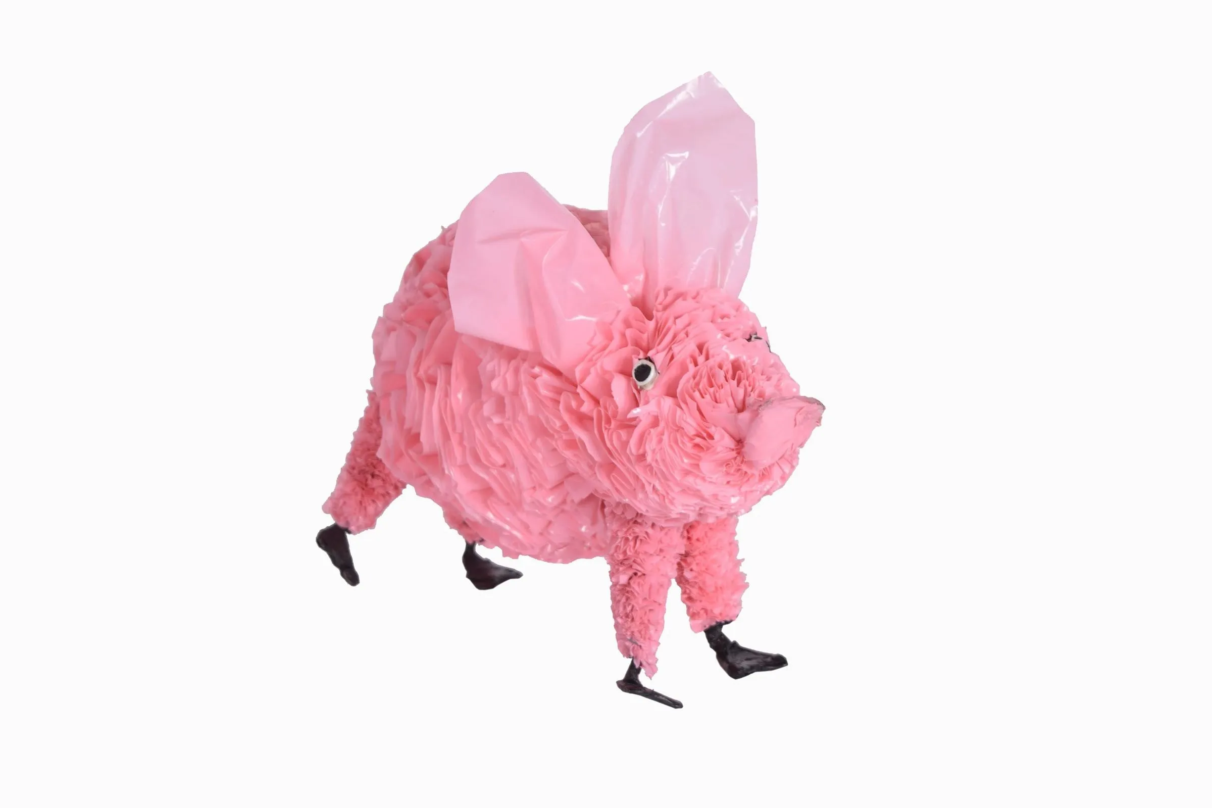 Plastic bag pig large