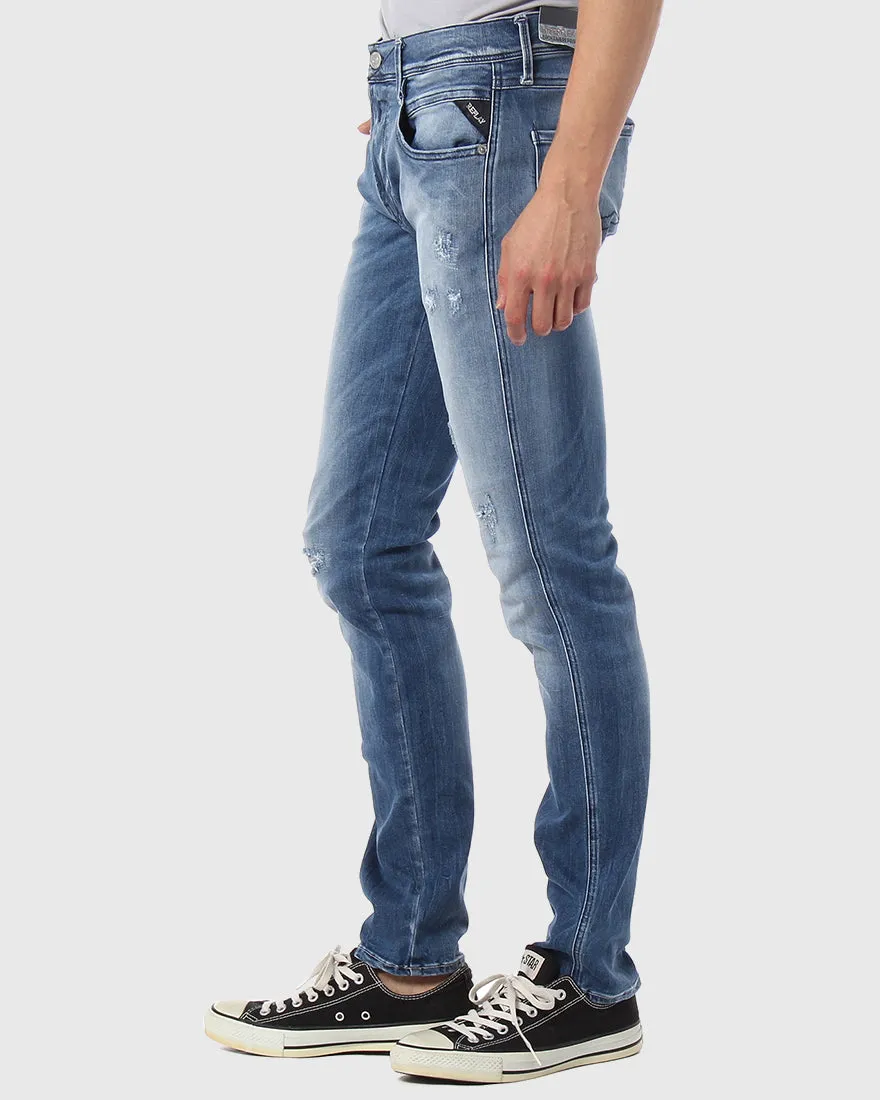 REPLAY M914661126009 INDIGO B&R ANBASS HYPERFLEX JEANS