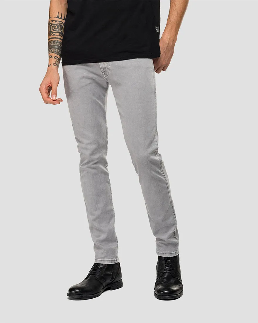 REPLAY R2609781661M914Y LIGHT GREY ANBASS HYPERFLEX JEANS