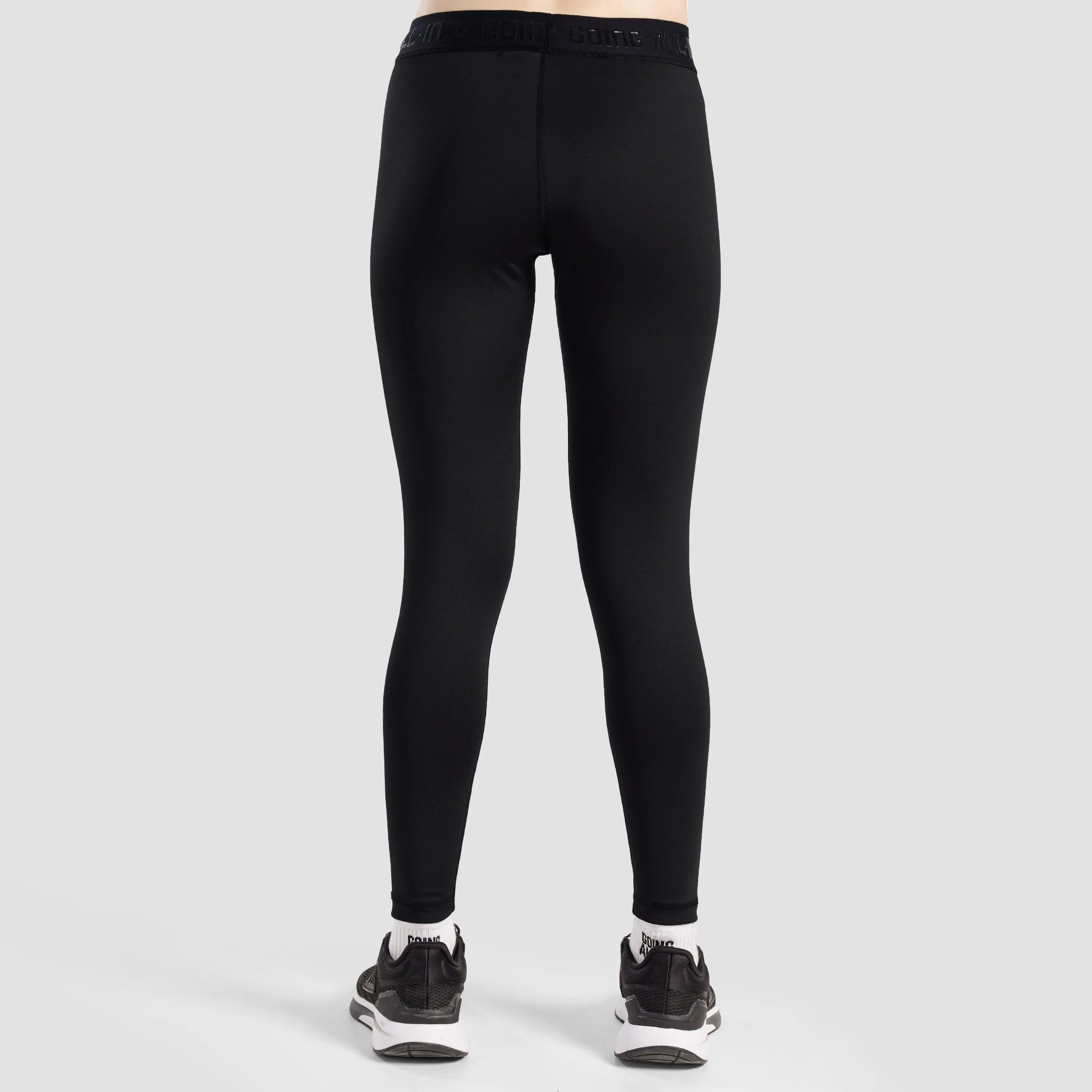 Run Rise Leggings (Black)