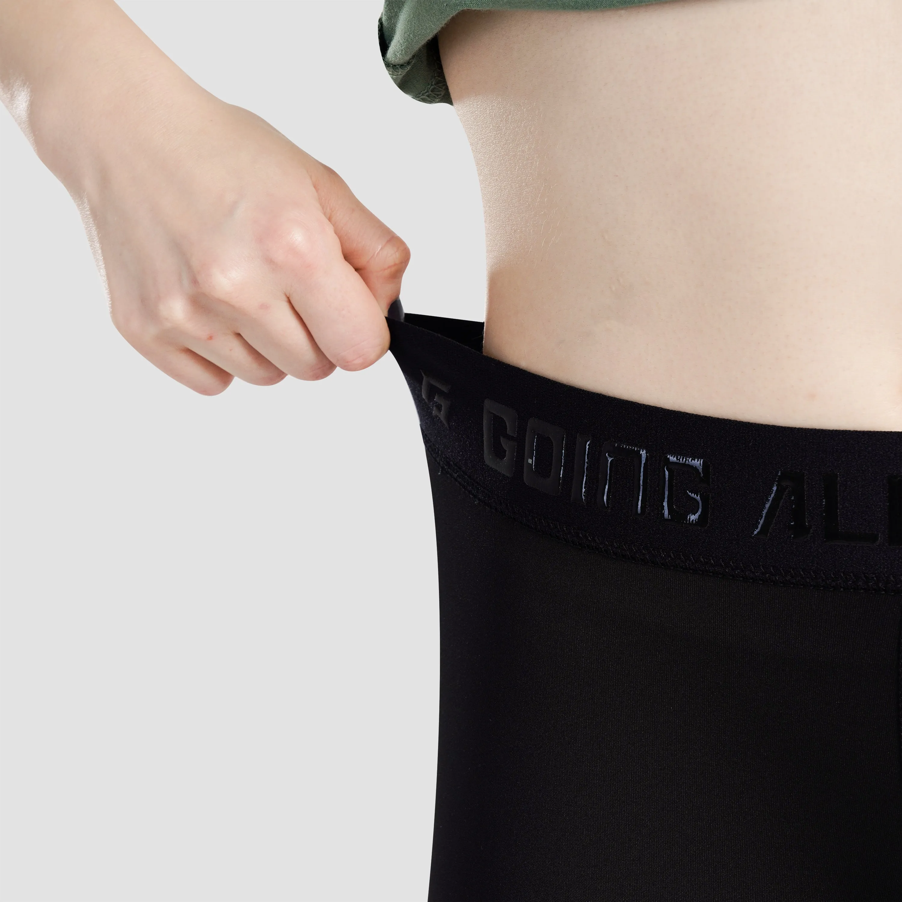 Run Rise Leggings (Black)