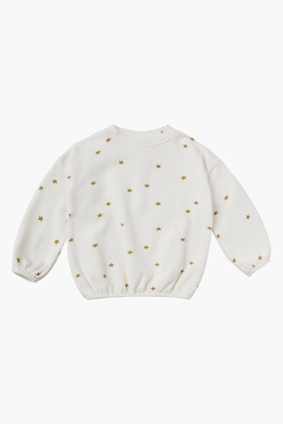 Rylee   Cru Star Slouchy Girls Pullover - Ivory (Size 10/12 left)